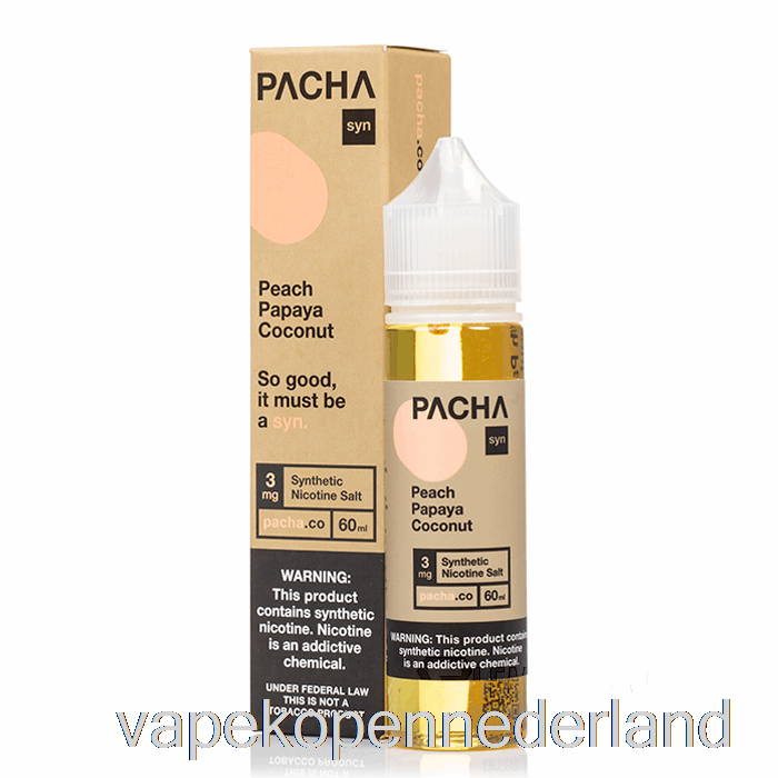 Elektronische Sigaret Vape Perzik Papaja Kokoscrème - Pachamama - 60ml 6mg